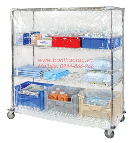 Xe đẩy inox - ESD Wire Cart-xe-day-inox-esd-wire-cart